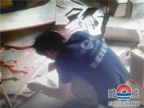 中央空调的风道制作